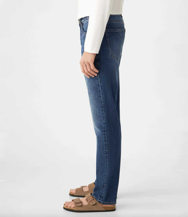 DAWN DENIM spijkerbroek DUSK INDIGO biologisch katoen