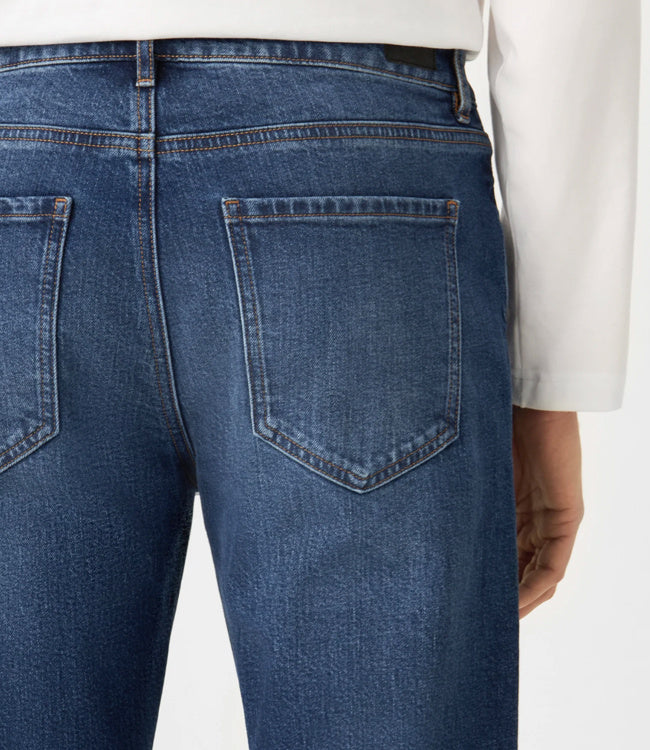 DAWN DENIM spijkerbroek DUSK INDIGO biologisch katoen
