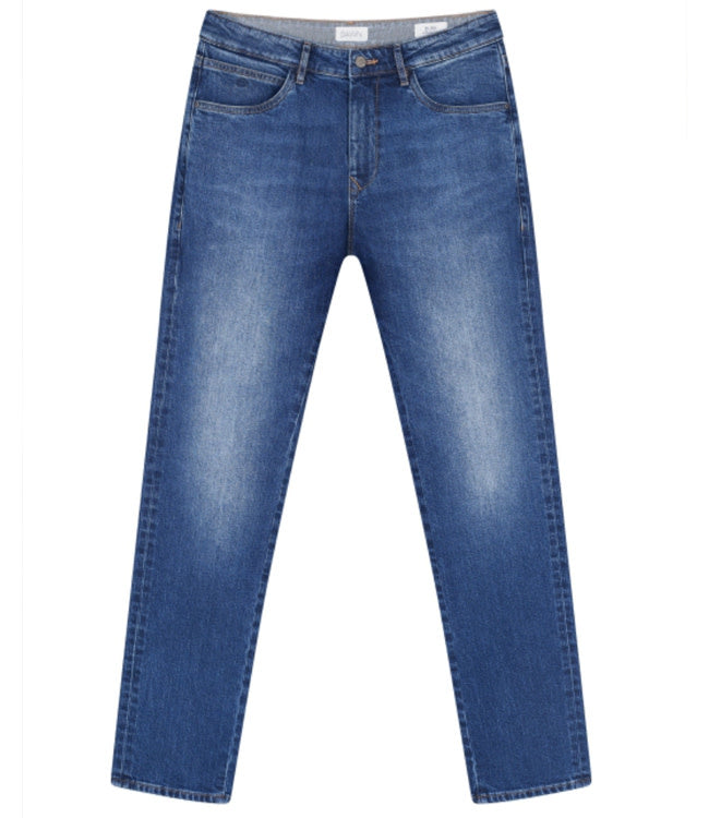 DAWN DENIM spijkerbroek DUSK INDIGO biologisch katoen