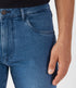 DAWN DENIM spijkerbroek DUSK MID BLUE biologisch katoen