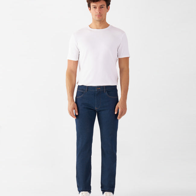 DAWN DENIM spijkerbroek DUSK RAW biologisch katoen