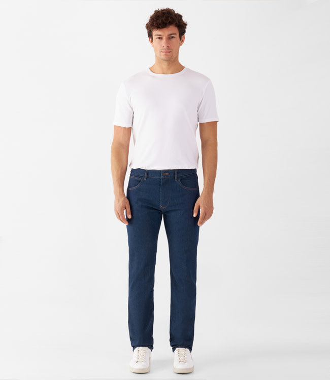 DAWN DENIM spijkerbroek DUSK RAW biologisch katoen