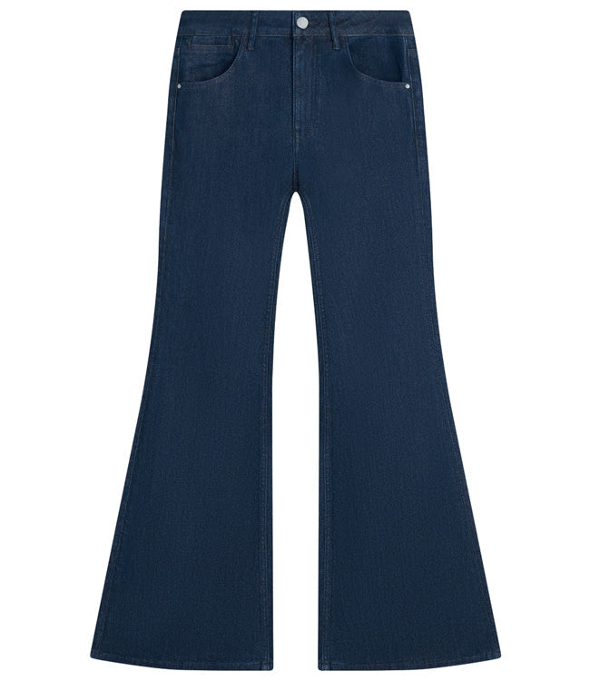 DAWN Flared spijkerbroek CELESTE RAW tencel katoen
