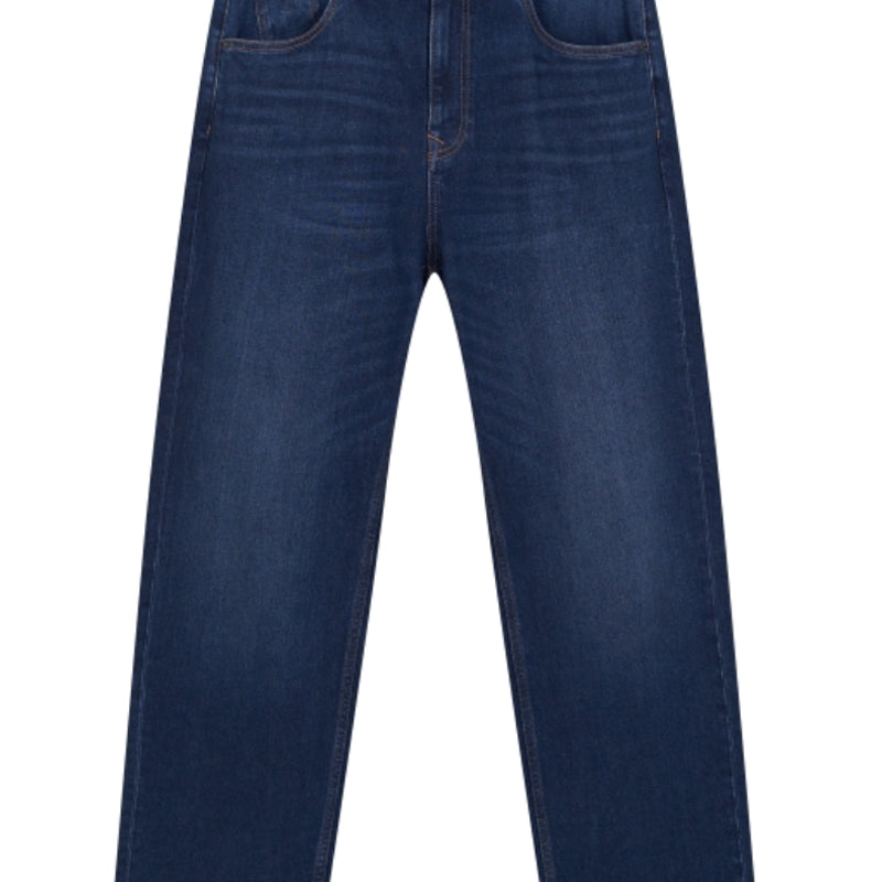 DAWN DENIM spijkerbroek VEGA DARK BLUE biologisch katoen