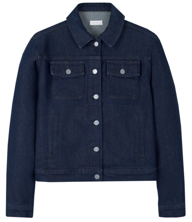 DAWN DENIM spijkerjas CALLI RAW tencel katoen