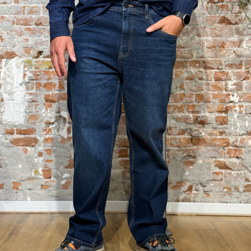 DAWN DENIM jeans VEGA DARK BLUE organic cotton