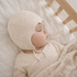 Engel Natur zijden mutsje 100% zijde baby pixie NATUREL