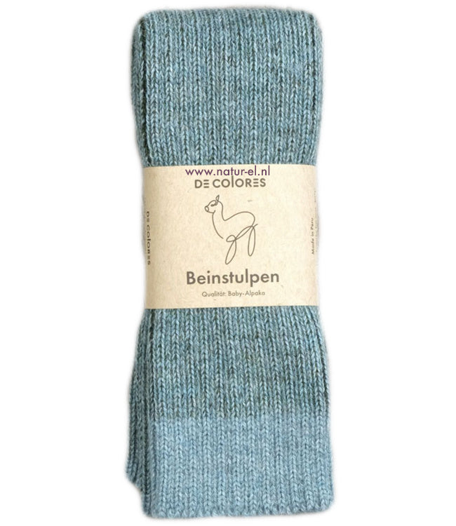 DE COLORES 100% baby alpaca BEENWARMERS TWO TONE gletcher 80