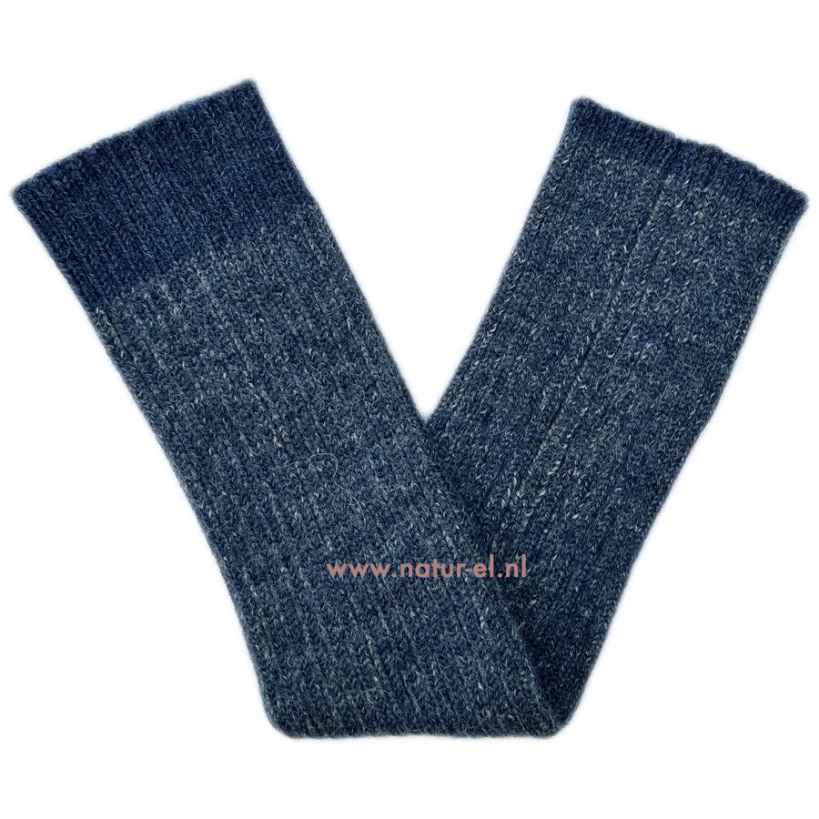 DE COLORES 100% baby alpaca BEENWARMERS TWO TONE jeans 86