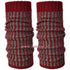DE COLORES 100% baby alpaca BEENWARMERS TWO TONE rood 47