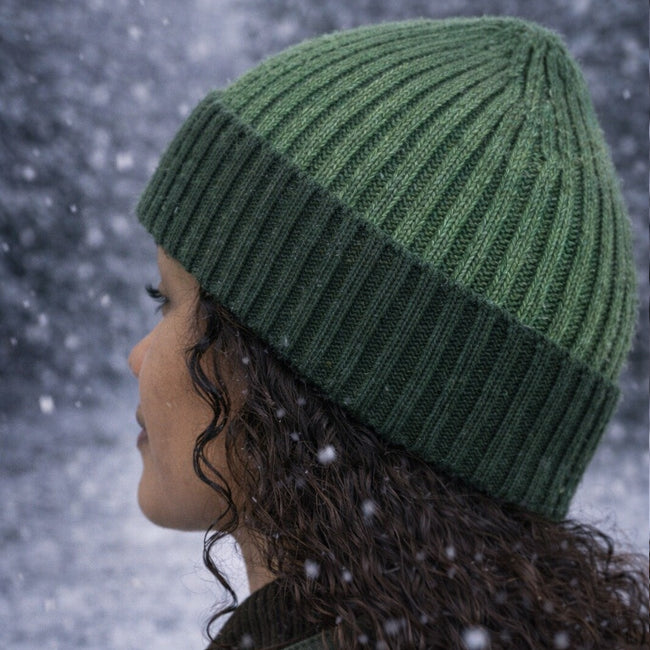 DE COLORES 100% baby alpaca MUTS TWO TONE groen 66