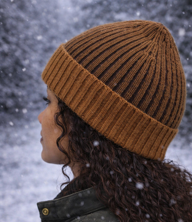 DE COLORES 100% baby alpaca MUTS TWO TONE mosterd 22