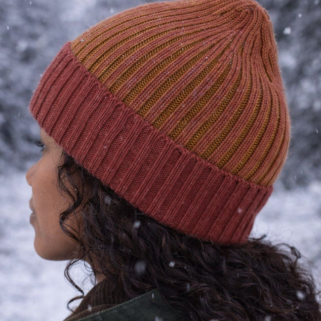 DE COLORES 100% baby alpaca MUTS TWO TONE lente