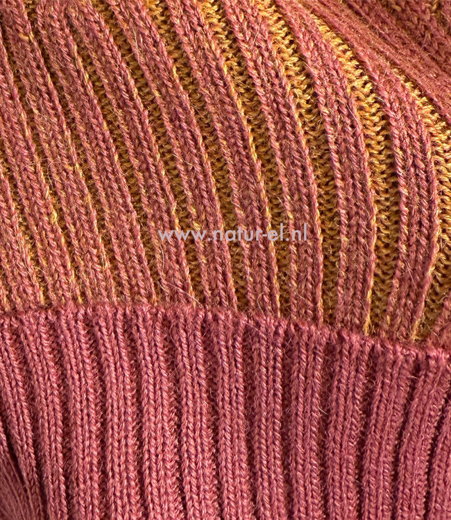 DE COLORES 100% baby alpaca MUTS TWO TONE lente