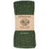 DE COLORES nierwarmer RIB van 100% alpaka BOSGROEN 66