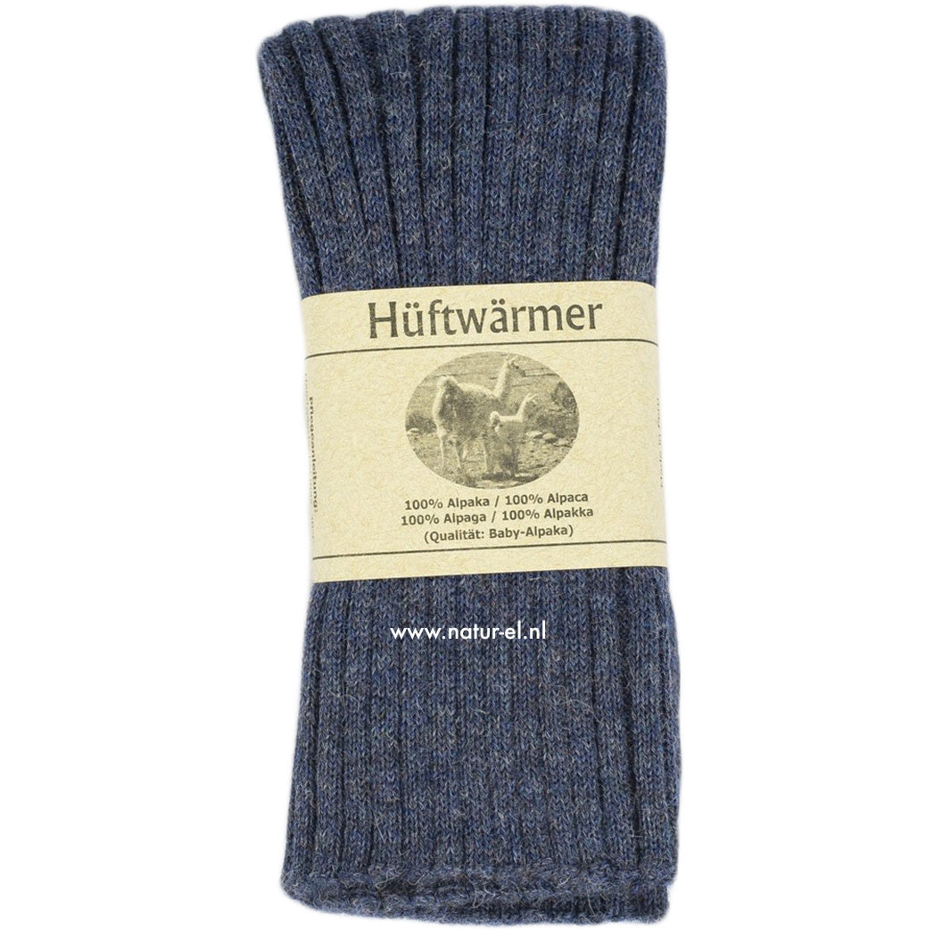DE COLORES nierwarmer RIB van 100% alpaka JEANS 86