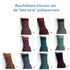 DE COLORES Polswarmers 100% baby alpaca TWO TONE GREY 14
