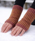 DE COLORES Polswarmers 100% baby alpaca TWO TONE lente