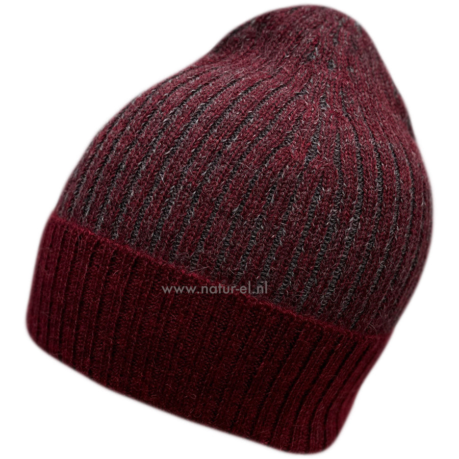 DE COLORES 100% baby alpaca MUTS TWO TONE rood 47