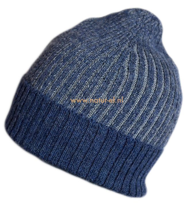 DE COLORES 100% baby alpaca MUTS TWO TONE jeans 86