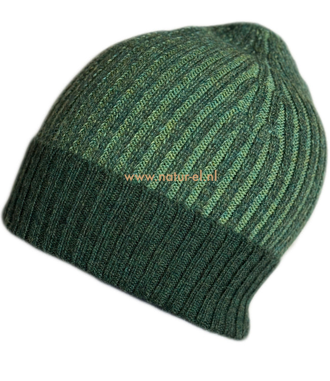 DE COLORES 100% baby alpaca MUTS TWO TONE groen 66
