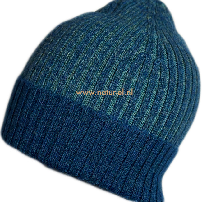 DE COLORES 100% baby alpaca MUTS TWO TONE petrol 75