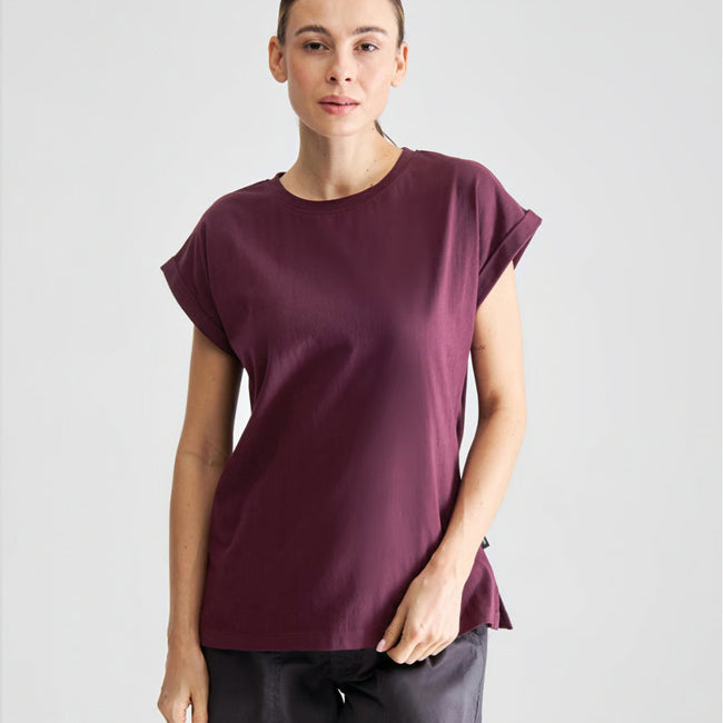 DEDICATED effen shirt VISBY FIG biologisch katoen