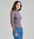 DEDICATED rib shirt RYD LEOPARD van biologisch katoen