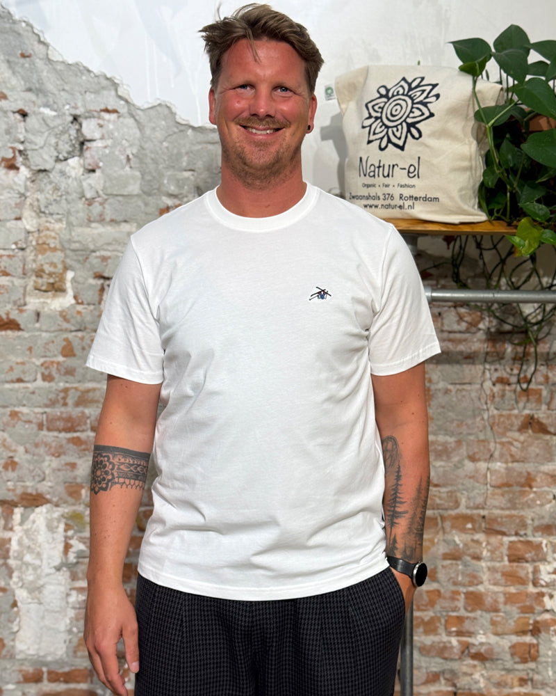 DEDICATED shirt STOCKHOLM SKI CRASH biologisch katoen