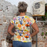 DEDICATED shirt VISBY FANTASY biologisch katoen
