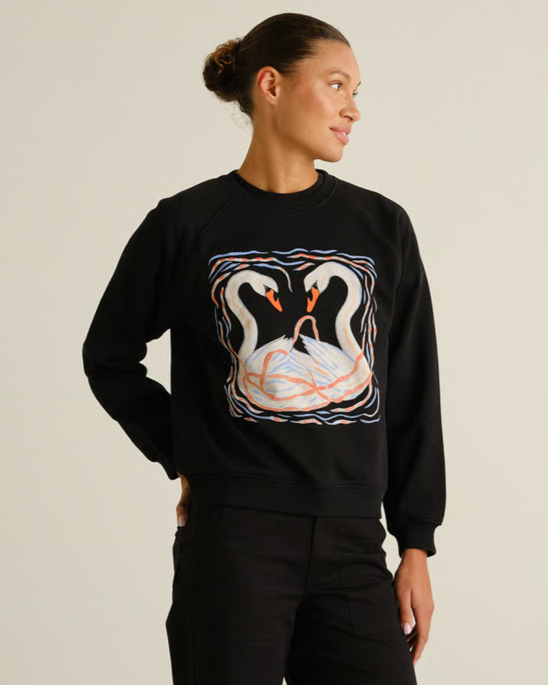 DEDICATED Pullover FANTASY FLOWERS aus Bio-Baumwolle