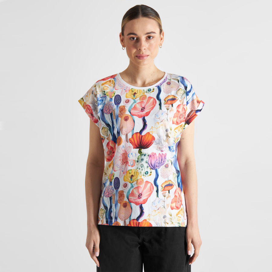 DEDICATED shirt VISBY FANTASY biologisch katoen