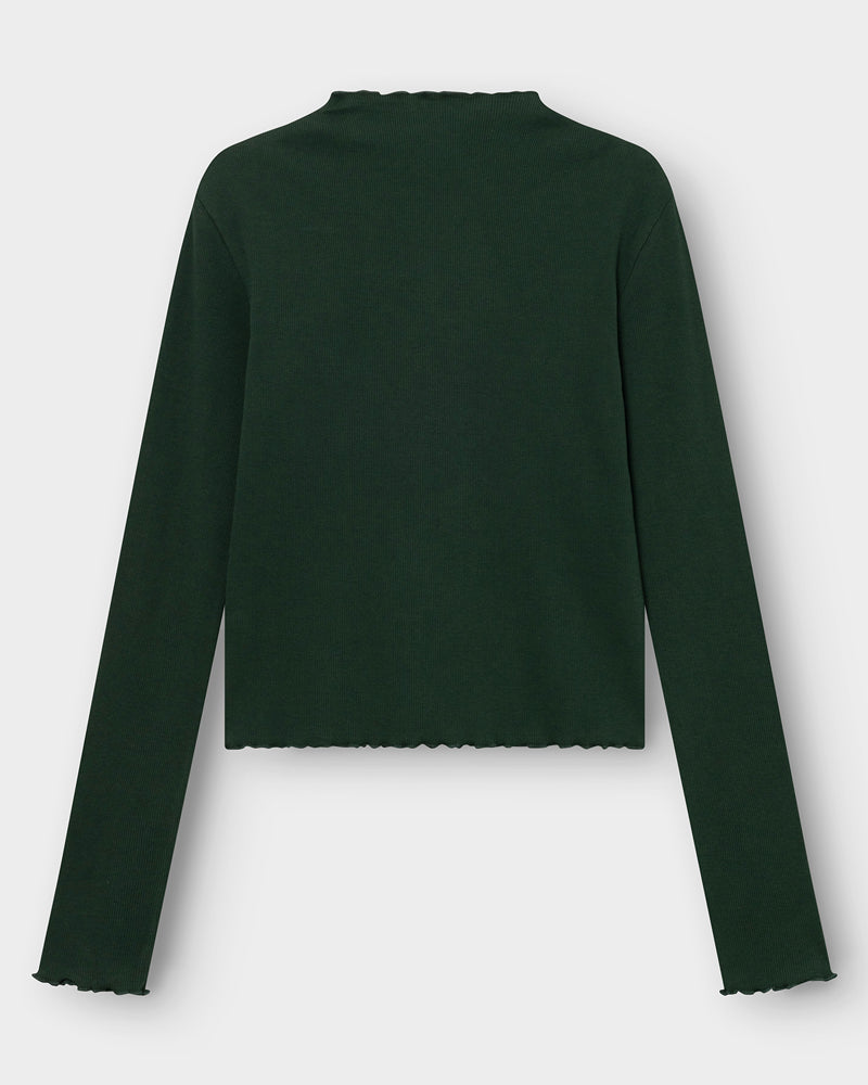 DEDICATED Rippshirt RYD FIG aus Bio-Baumwolle