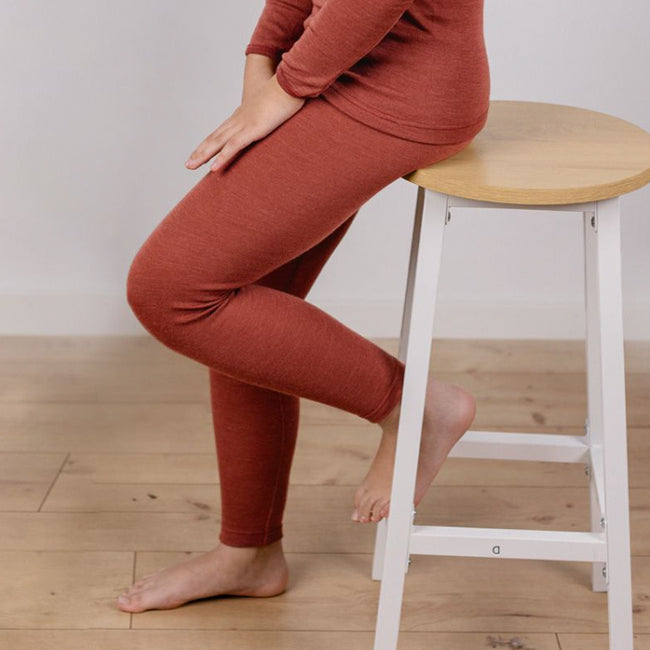 ENGEL wol zijde legging KOPER voor kinderen