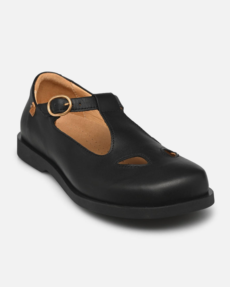 EL NATURALISTA eleganter Keilsandalette GAIA BLACK