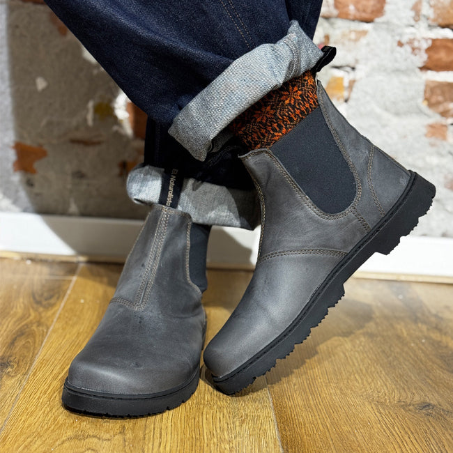 EL NATURALISTA duurzame chelsea boot DENIM unisex