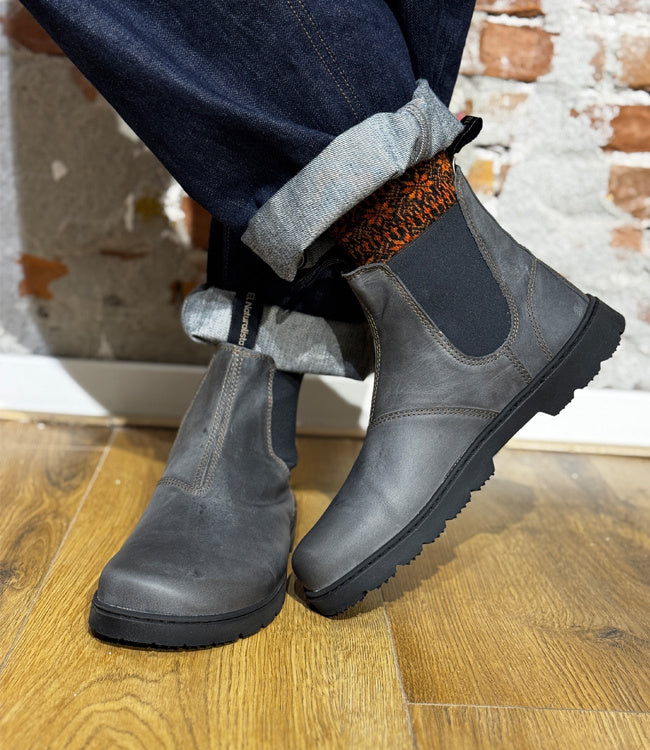 EL NATURALISTA duurzame chelsea boot DENIM unisex