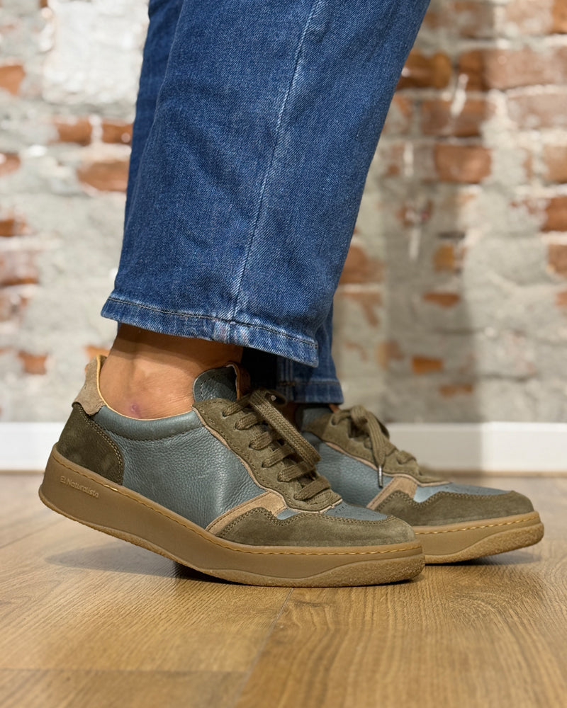 EL NATURALISTA sustainable sneaker GEO PETROL