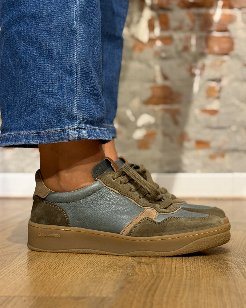 EL NATURALISTA duurzame sneaker GEO PETROL