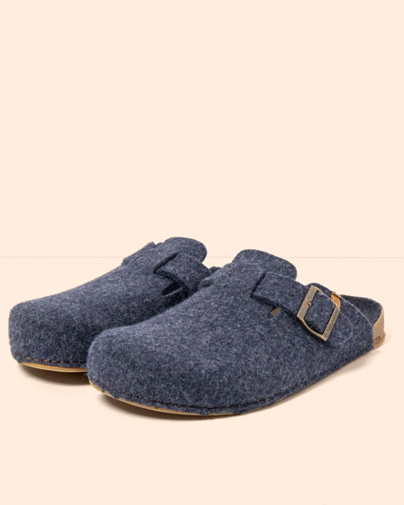 EL NATURALISTA wollen pantoffels SLIPPER OCEAN unisex