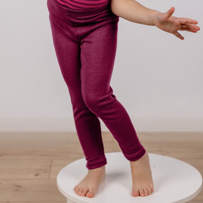 ENGEL wol zijde legging ORCHIDEE voor kinderen