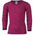 Engel ENGEL longsleeve wol zijde kind GESTREEPT framboos orchidee - longsleeve wol zijde kind gestreept * framboos orchidee *