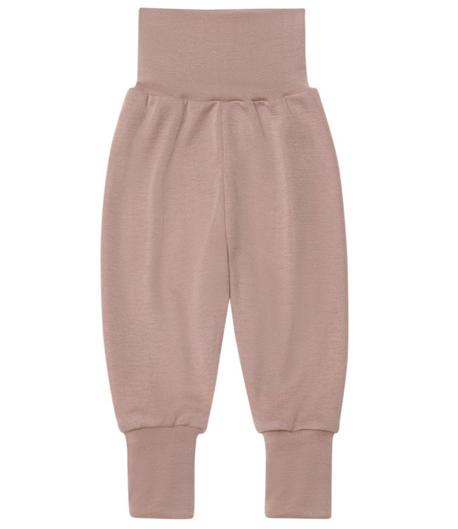 Engel BABY wol zijde BROEKJE DUSTY ROSE biologische wol