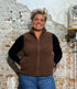 ENGEL NATUR wollen BODYWARMER wolfleece dames KANEEL