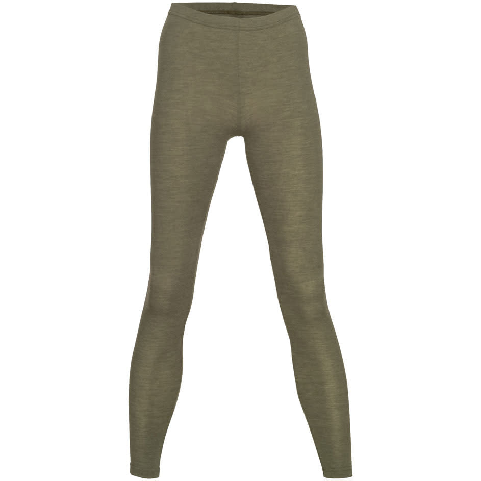 ENGEL Wol zijde legging dames wollen ondergoed OLIJF