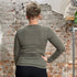 ENGEL Wol zijde longsleeve dames wollen ondergoed OLIJF