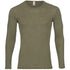 ENGEL Wol zijde longsleeve heren wollen ondergoed OLIJF