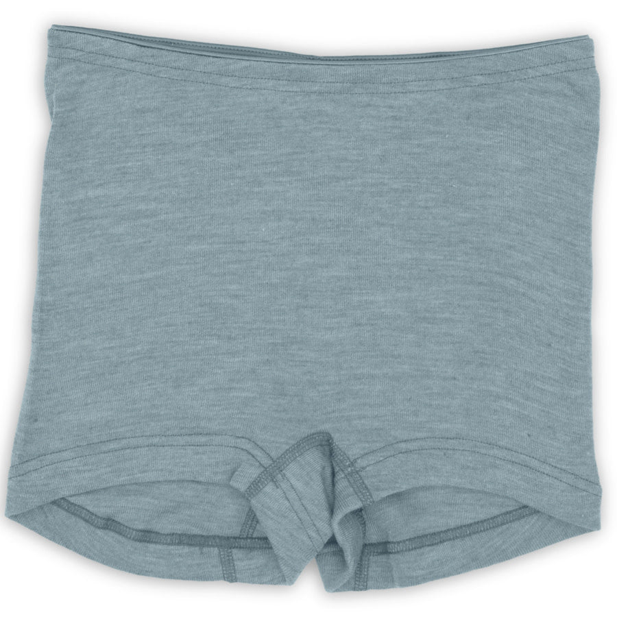 ENGEL NATUR Wol zijde boxer hipster broekje dames IJSBLAUW