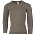 ENGEL longsleeve van wol zijde EFFEN WALNOOT kind