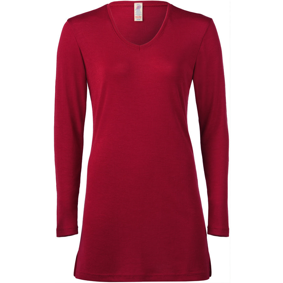 ENGEL Wol zijde tuniek shirt dames MALVE biologische wol
